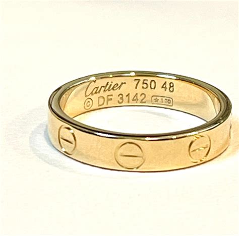 best cartier love ring dupes|cartier 750 ring 52833a.